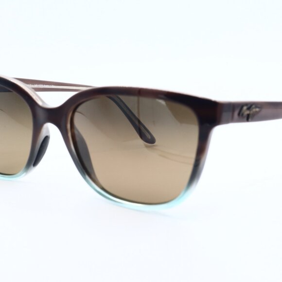 Maui Jim Honi MJ 758-22B Brown Polarized Sunglasses Brown -SCRATCHED LENS - Picture 2 of 8